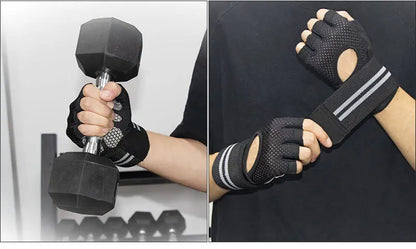 GripPro™ Half-Finger Sports Performance Gloves