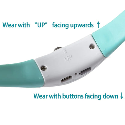 PounceBeam™ — Rechargeable Laser Toy Collar for Indoor Cats