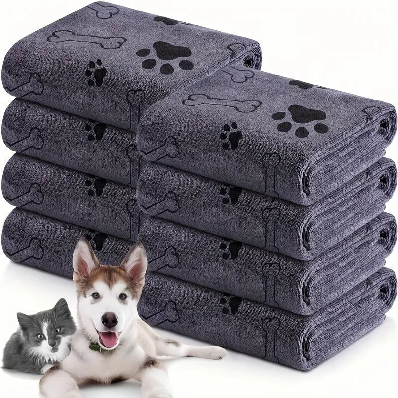 PawDry™ — Ultra-Absorbent Quick-Dry Microfiber Pet Towel