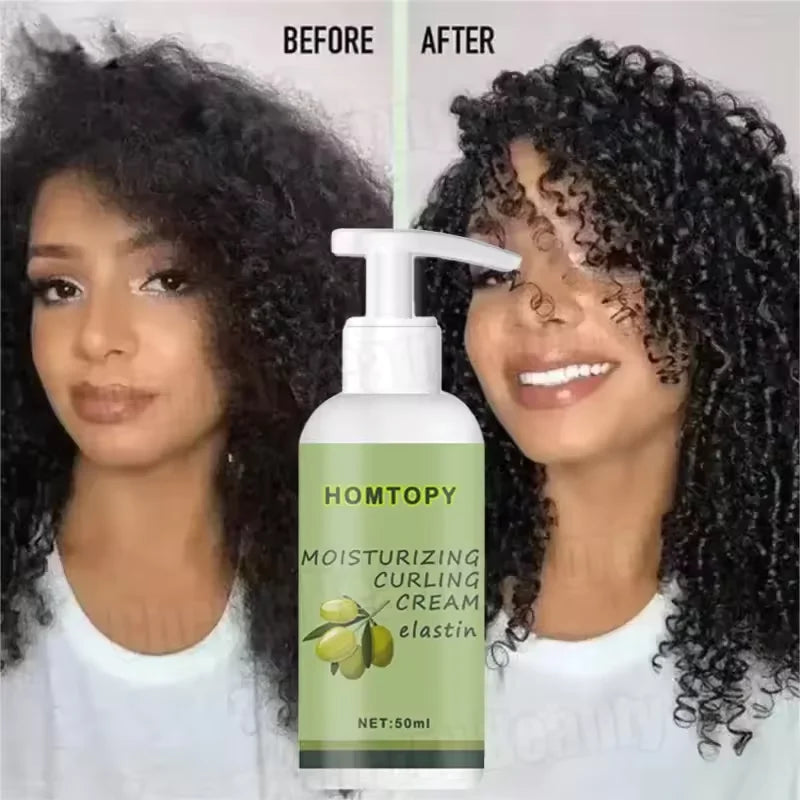 CurlCrafters™ Natural Curl Cream – Frizz-Free Moisture & Definition for Curly Hair