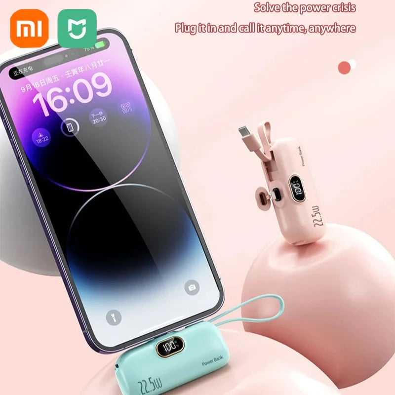 Xiaomi PowerBoost™ 30000 — Mini Fast-Charging Power Bank for iPhone & Android