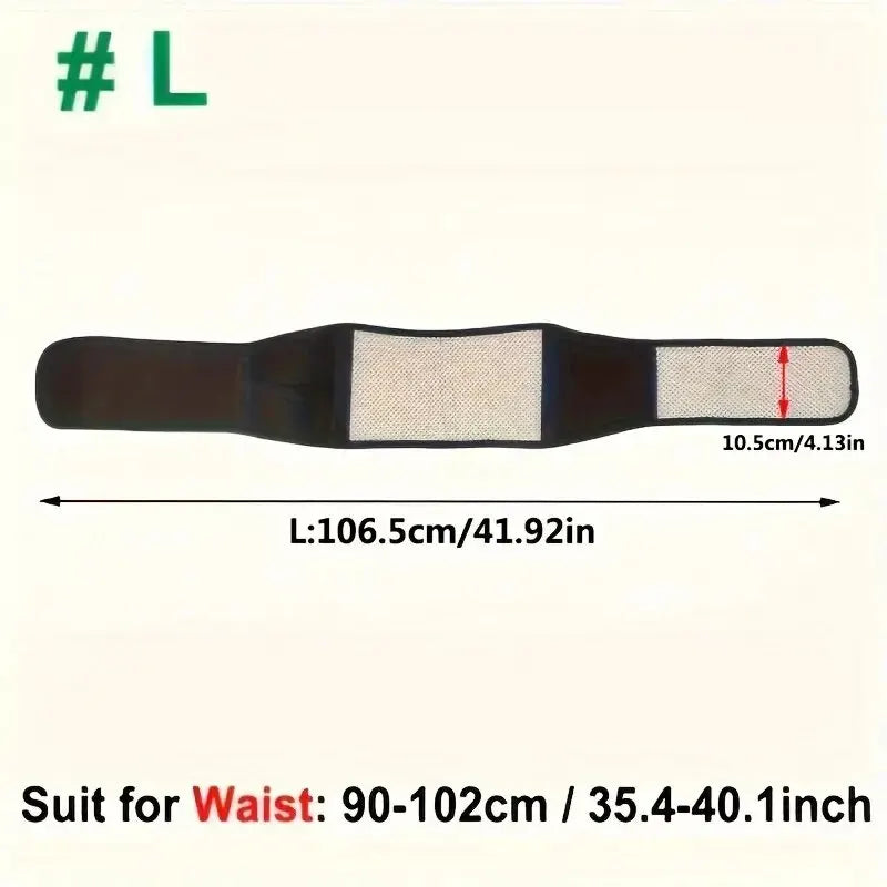 ThermaSpine™ — Self-Heating Magnetic Therapy Waist & Back Support Belt