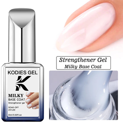 KODIES GEL Super Shine Diamond Top Coat – No-Wipe UV/LED Gel Sealer for Salon-Quality Finish | Long-Lasting Gloss Gel Polish