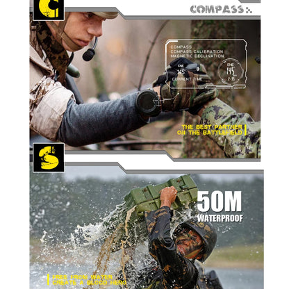 NorthPro™ Tactical Outdoor Smartwatch – Military-Grade Multisport Watch