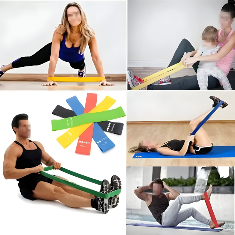 FlexCore™ Multi-Color Resistance Band Set