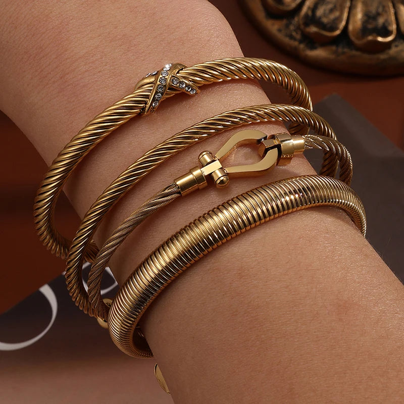 Boho-Chic Woven Decorative Bracelet – Summer Fashion Statement for Confident Women