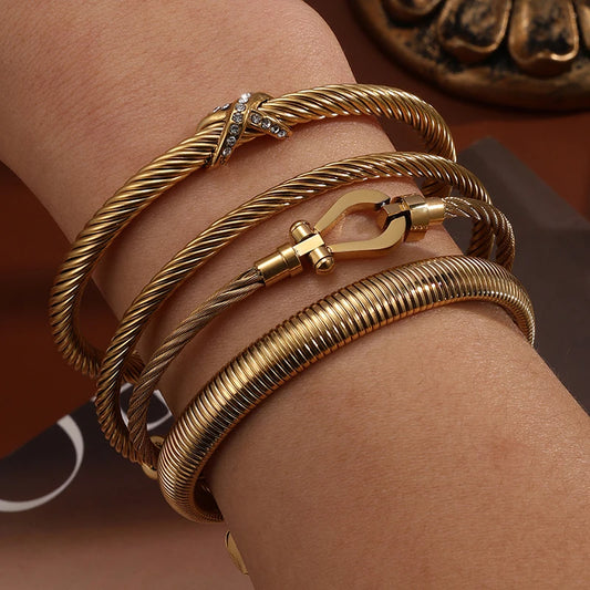 Boho-Chic Woven Decorative Bracelet – Summer Fashion Statement for Confident Women
