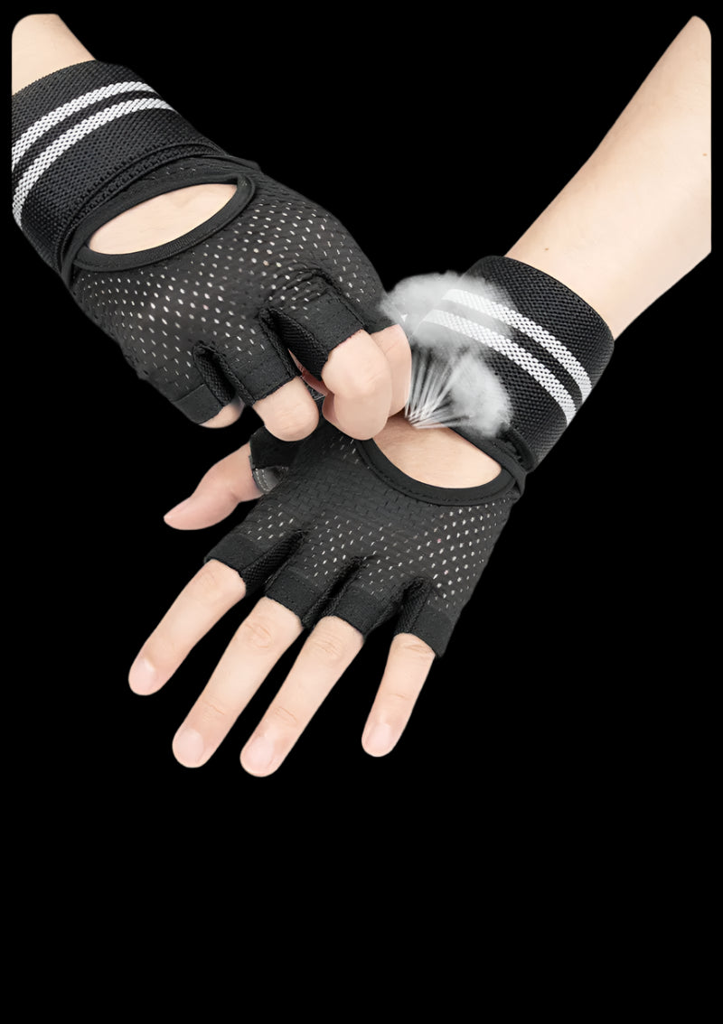 GripPro™ Half-Finger Sports Performance Gloves