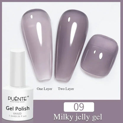 15ML HEMA-Free Base & Top Coat Set – Crystal Glossy & Velvet Matte Finish for Sensitive Nails | Soak-Off UV/LED Gel Varnish