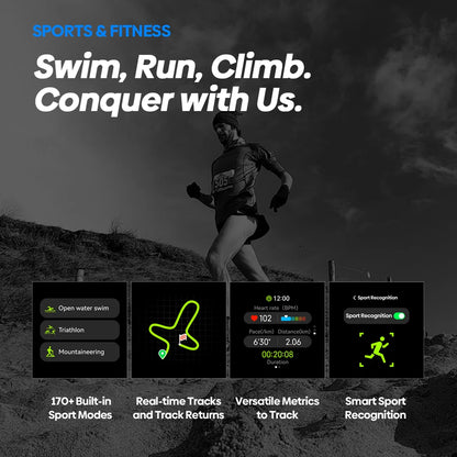 Zeblaze Stratos 2 Ultra GPS Smartwatch – Built for Adventure, Designed for Precision