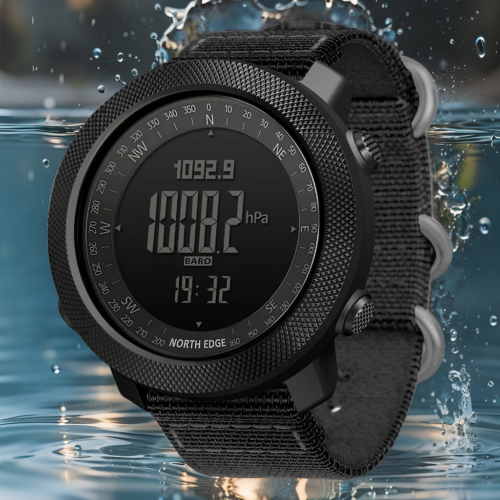 NorthPro™ Tactical Outdoor Smartwatch – Military-Grade Multisport Watch