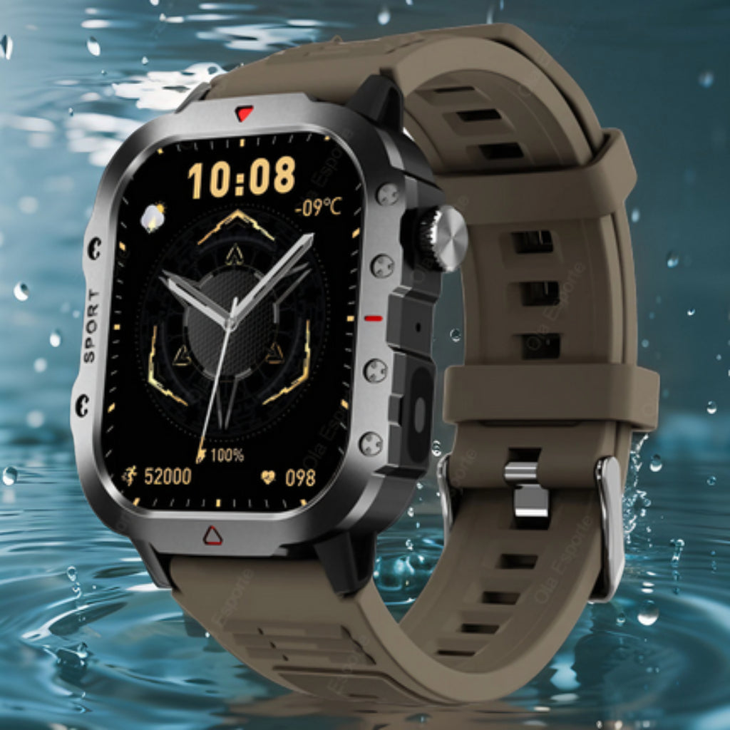 TactiTrack™ Outdoor GPS Smartwatch – Rugged Smart Gear for Men