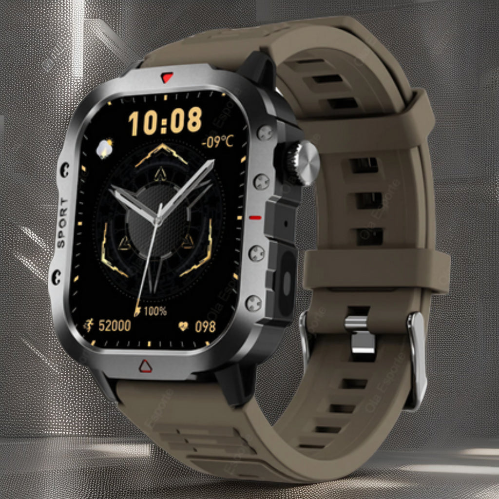 TactiTrack™ Outdoor GPS Smartwatch – Rugged Smart Gear for Men